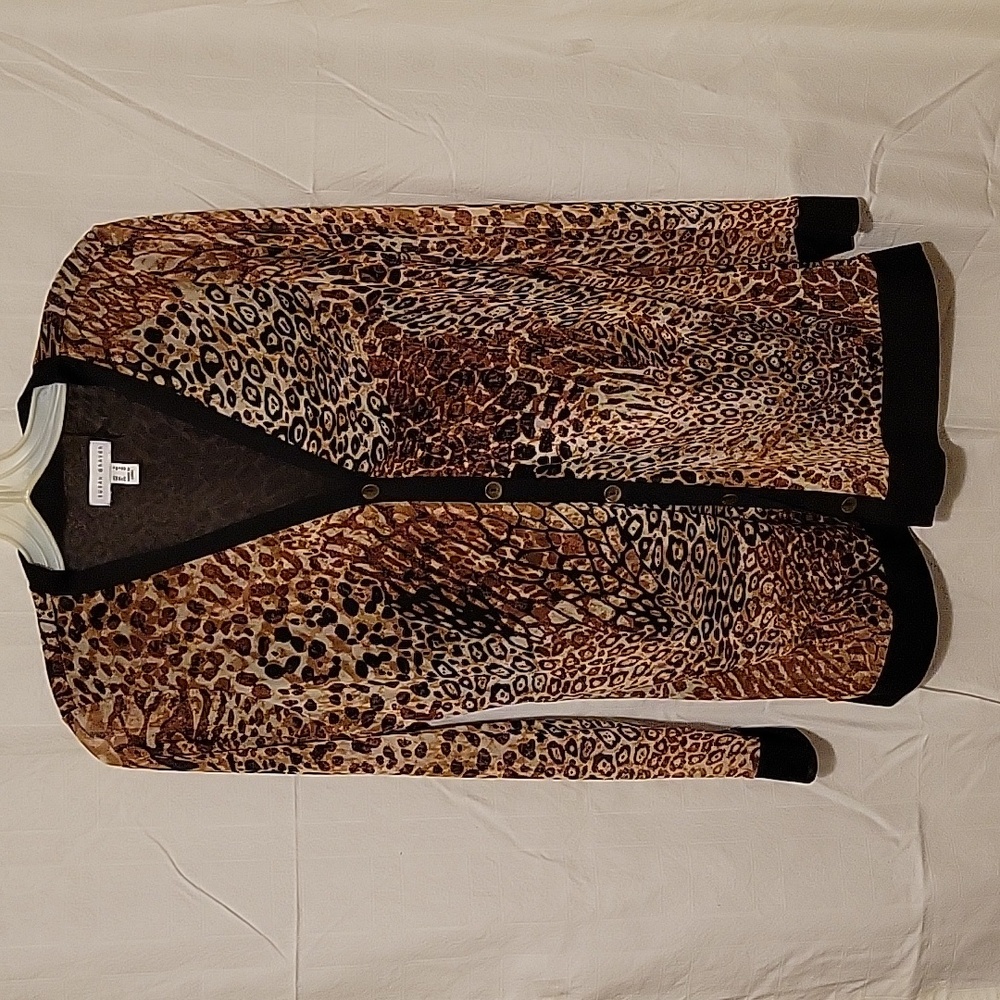Susan Graver Mesh Cardigan